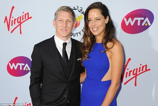 Bastian Schweinsteiger và bạn gái Ana Ivanovic