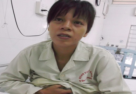 Chị Duyên vẫn còn rất bàng hoàng khi kể lại sự việc
