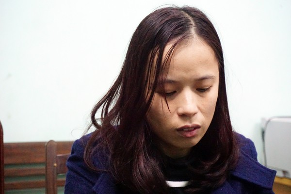 Đối tượng Thùy tỏ ra ân hận với hành vi vi phạm của mình và xin được hưởng sự khoan hồng của pháp luật để có cơ hội sửa sai