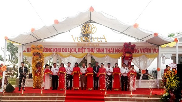 Chính thức khai trương Vườn Vua resort & villas ảnh 2