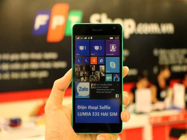 Lumia 535 vẫn hút khách