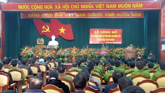 Huyện Hoài Đức có 2 Đồn Công an mới ảnh 1