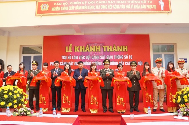 Khánh thành trụ sở Đội CSGT số 10 tại Ba La ảnh 1
