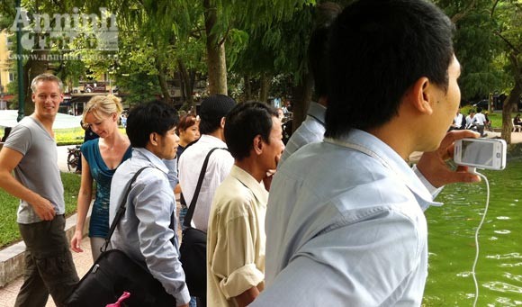 Cụ Rùa nổi lần 2, sau gần 3 tháng ảnh 3