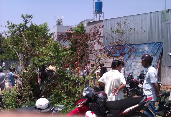 Phát hiện xác gia chủ, nằm trong căn nhà xây dở dang ảnh 2