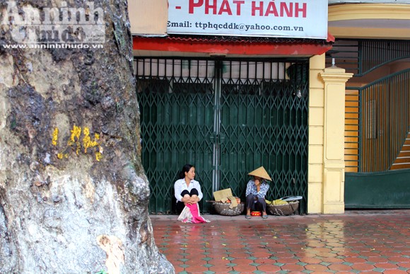 Người đàn bà ngủ phục trong cơn mưa Hà Nội ảnh 17