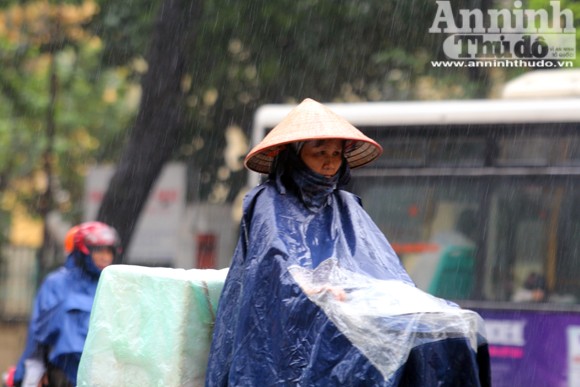 Người đàn bà ngủ phục trong cơn mưa Hà Nội ảnh 7