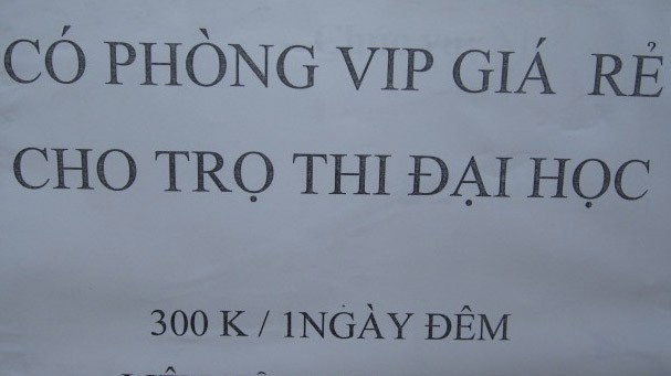 Chủ nhà trọ đua nhau “hét giá” với thí sinh thi ĐH-CĐ ảnh 1