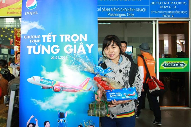Pepsi tặng 350 vé máy bay miễn phí cho nhân viên về quê đón Tết ảnh 1