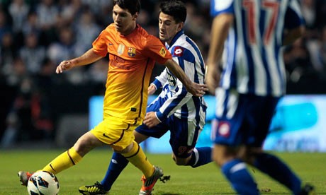 Barcelona thắng nhọc nhờ hat-trick của Messi ảnh 1