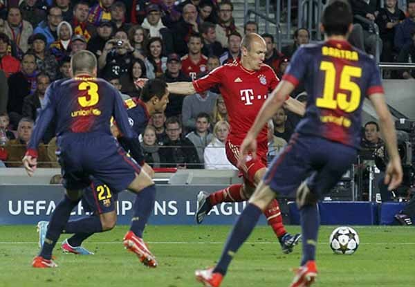 Barcelona cúi đầu rời Champions League ảnh 1