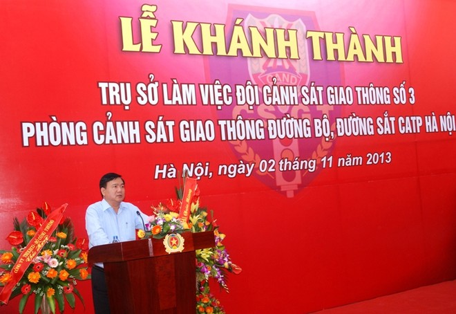 CATP Hà Nội khánh thành trụ sở Đội CSGT số 3 ảnh 1