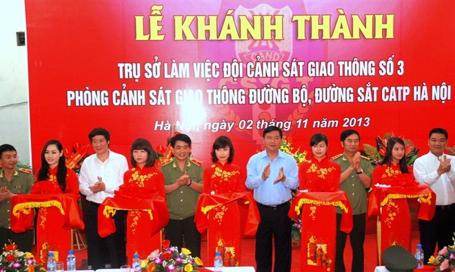 CATP Hà Nội khánh thành trụ sở Đội CSGT số 3 ảnh 3