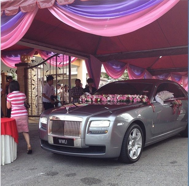 Đám cưới siêu xe trong mơ ở Malaysia ảnh 2