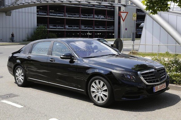Lộ “ảnh nóng” của Mercedes-Benz S-Class Pullman 2015 ảnh 1