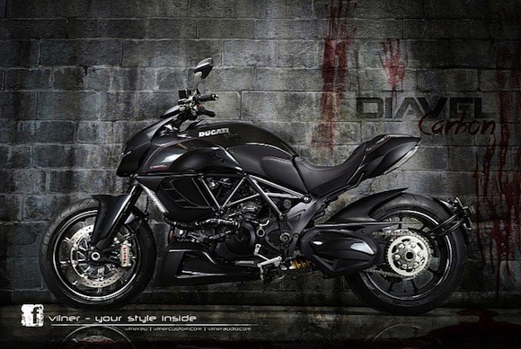 Khẳng định đẳng cấp với “xế nổ” Ducati Diavel bọc da ảnh 10