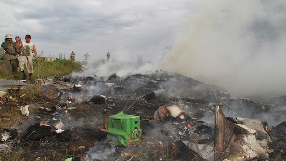 Ảnh hiện trường thảm khốc vụ máy bay Malaysia MH17 bị bắn rơi ảnh 5