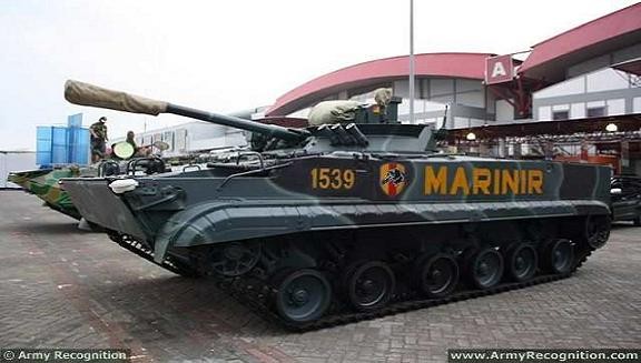 Indonesia tiếp nhận 37 xe bọc thép lội nước BMP-3F của Nga ảnh 1