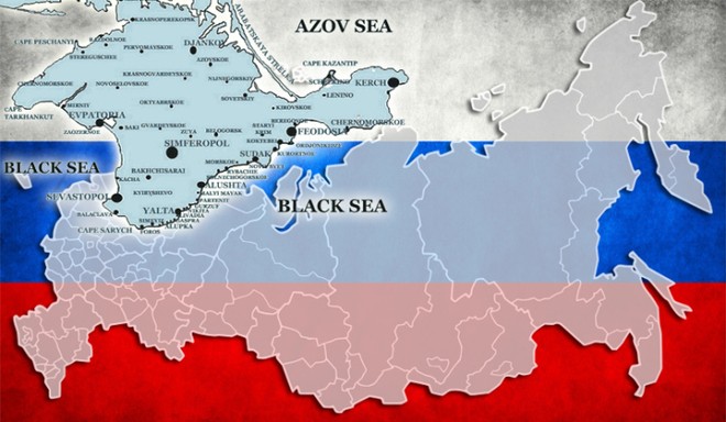 Hiệp hội địa lý quốc gia Mỹ vẽ bản đồ Nga có Crimea ảnh 1