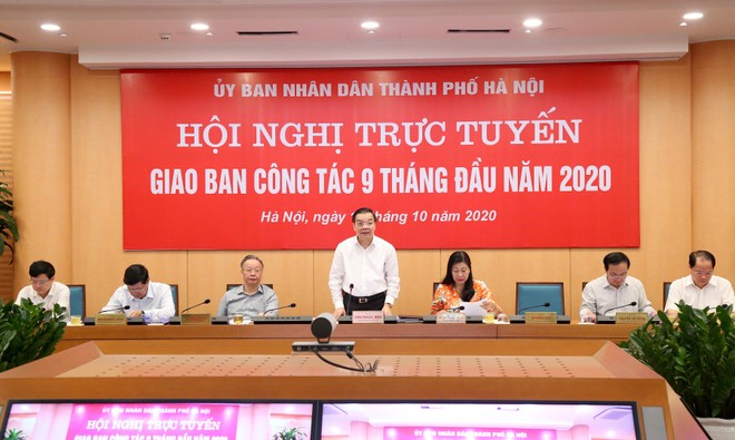 Chủ tịch UBND TP Hà Nội: Tháo gỡ, giải quyết kịp thời kiến nghị xác đáng của các quận, huyện ảnh 1