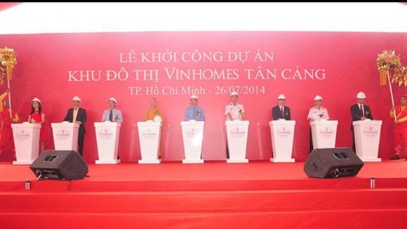 Khởi công khu đô thị Vinhomes Tân Cảng ảnh 1