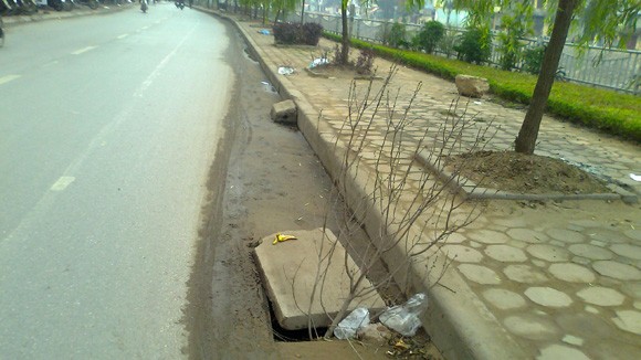 Hố ga mất nắp ảnh 1