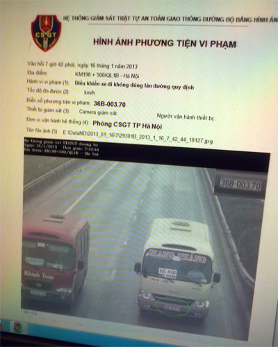 CSGT tăng cường giám sát, phạt “nguội” ảnh 1