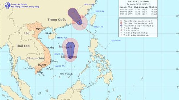 Bão chưa tan, áp thấp đã xuất hiện ảnh 1