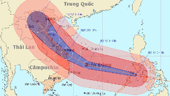 Dừng hội họp, dồn sức chống siêu bão số 14 ảnh 1