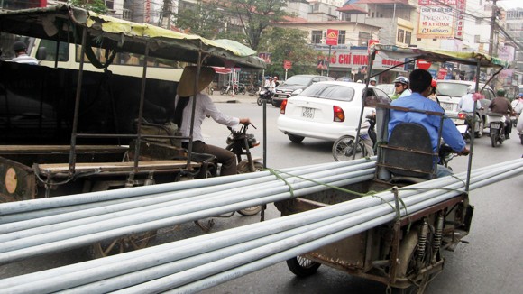 Xe công nông tự chế, xe 3-4 bánh: Khó loại bỏ được ngay ảnh 1