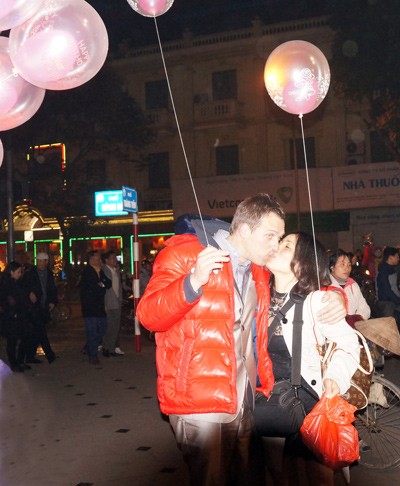 Hà Nội tưng bừng đón năm mới ảnh 1