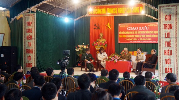 CAH Phú Xuyên: Giao lưu với nhân chứng lịch sử ảnh 1