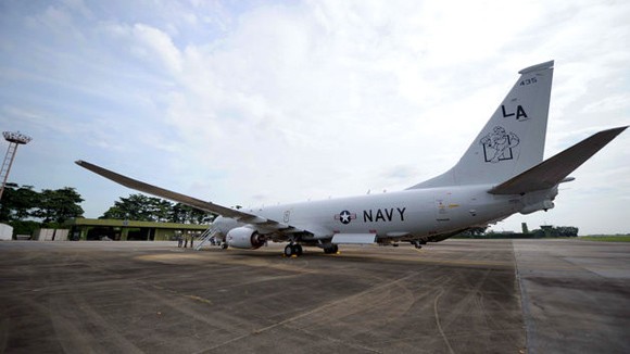 Mỹ thử nghiệm máy bay săn tàu ngầm ở Singapore ảnh 1
