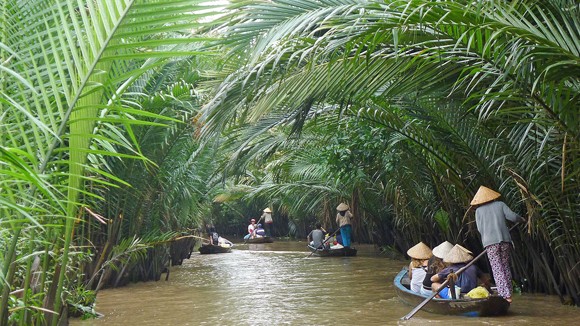 Độc đáo miệt vườn Cồn Phụng ảnh 1