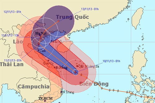 Công an Hà Nội trực chiến 24/24h phòng chống bão số 14 ảnh 1