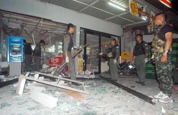 Đánh bom liên hoàn tại miền nam Thái Lan ảnh 1
