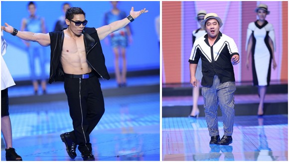 Độc đáo màn catwalk của Phạm Văn Mách, Hiếu Hiền ảnh 1