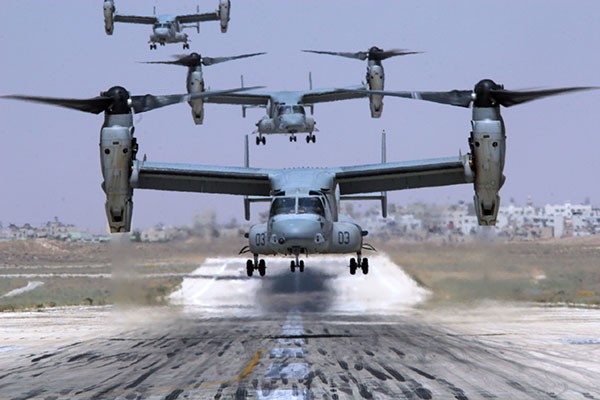 Okinawa ra nghị quyết phản đối Mỹ triển khai máy bay MV-22 Osprey ảnh 1