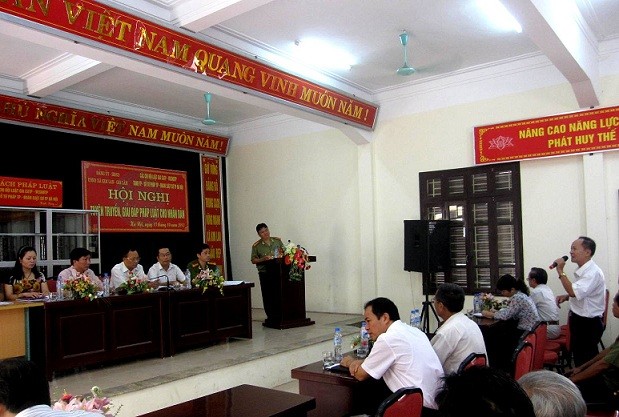5 chi hội luật gia phối hợp giải đáp pháp luật cho người dân ảnh 1