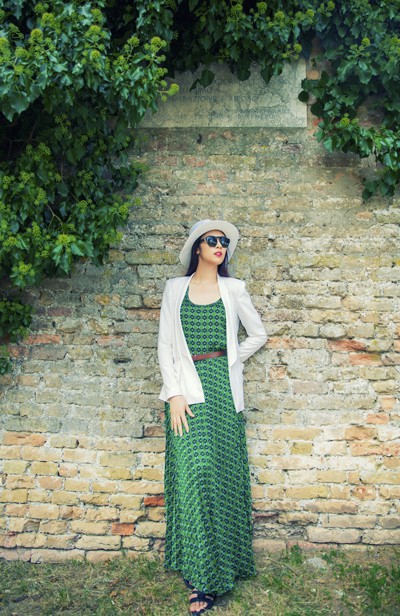 Hoa hậu Ngọc Hân lãng mạn tại Venice ảnh 1