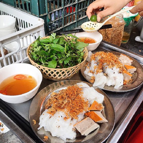 Một Hà Nội thơm thảo bánh cuốn chay ảnh 1