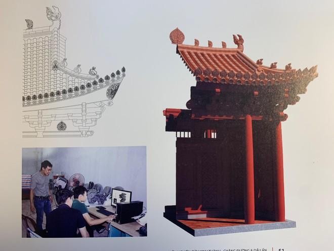 Phục dựng cung điện thời Lý bằng 3D của Viện Nghiên cứu Kinh Thành thuộc Viện Hàn lâm KHXH Việt Nam