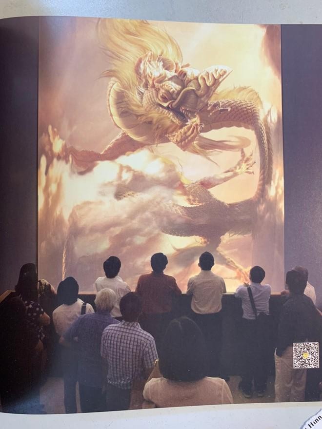 Phiên bản phỏng dựng rồng thời Lý của Viện Nghiên cứu Kinh thành