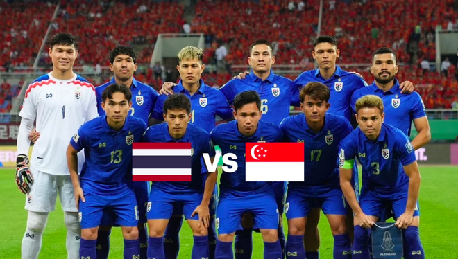 Tuyển Thái Lan có thể bị loại trước khi kết thúc trận đấu với Singapore