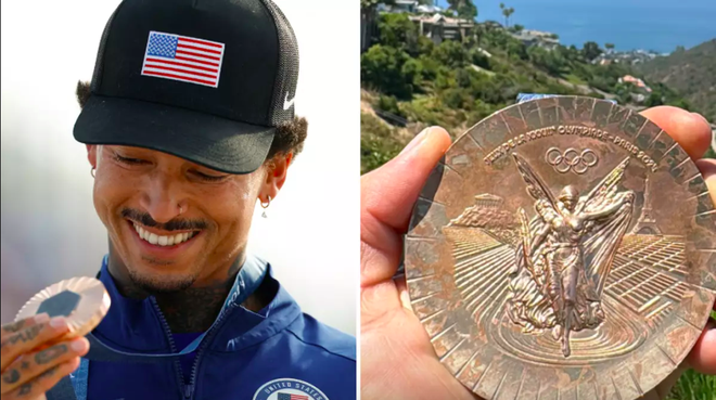 Nyjah Huston phản ánh tấm huy chương đồng của mình bị bong tróc chỉ sau 1 tuần