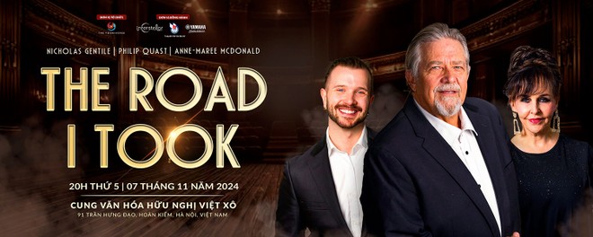 Huyền thoại nhạc kịch Broadway - Philip Quast sẽ có đêm diễn tại Hà Nội