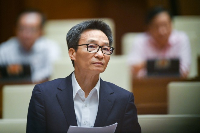 Phó Thủ tướng Vũ Đức Đam phát biểu tại Quốc hội