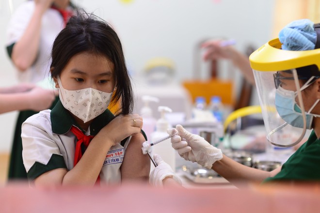Tăng cường triển khai tiêm vaccine Covid-19 cho trẻ em Tăng cường triển khai tiêm vaccine Covid-19 cho trẻ em