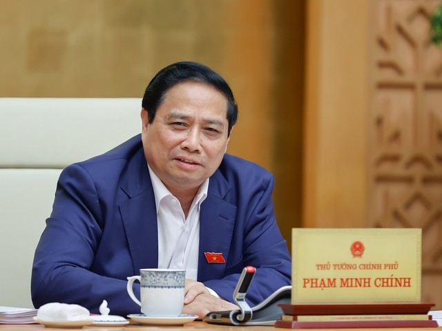Thủ tướng Phạm Minh Chính phát biểu