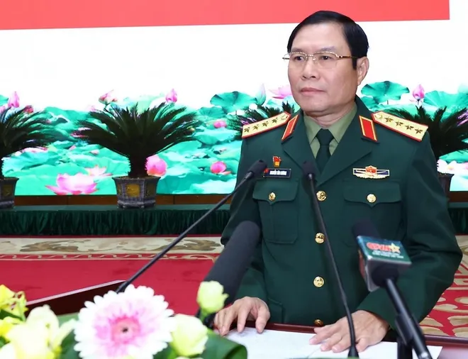 Đại tướng Nguyễn Tân Cương (Ảnh: TTXVN) Đại tướng Nguyễn Tân Cương (Ảnh: TTXVN)